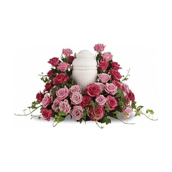 Bed of Pink Roses