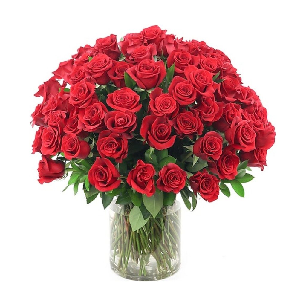 Rizz Rose Vase Arrangement
