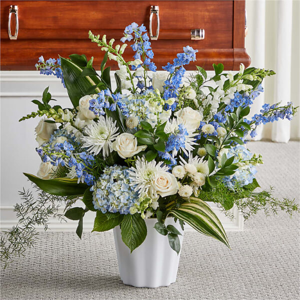 Everlasting Memories Floral Basket