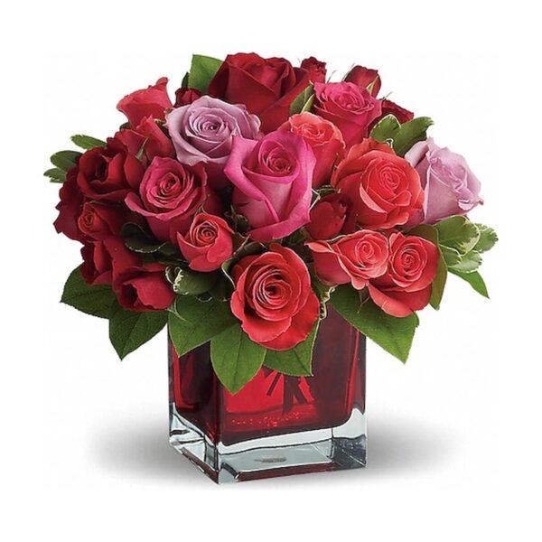 Madly in Love Bouquet with Red Roses by Teleflora