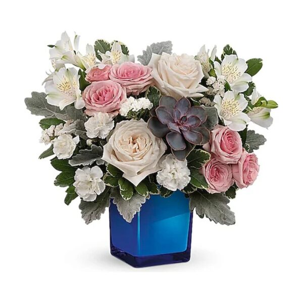 Teleflora's Enchanting Blue Bouquet