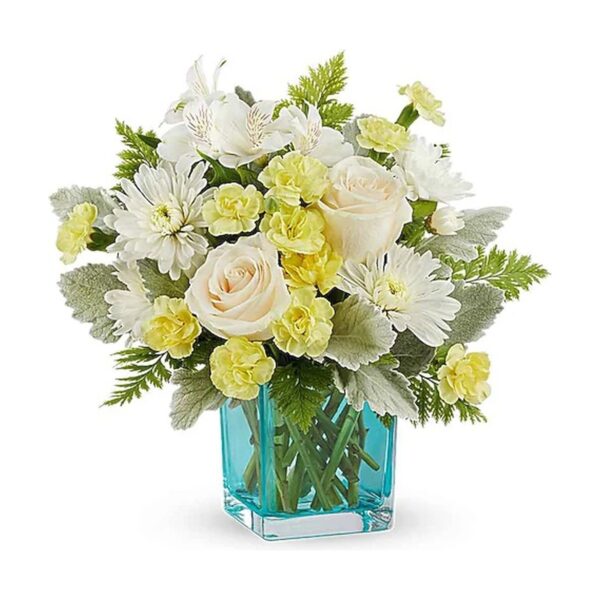 Teleflora's Evergreen Meadows Bouquet