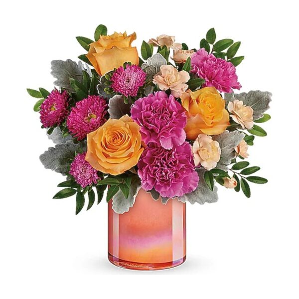 Teleflora's Perfect Spring Peach Bouquet