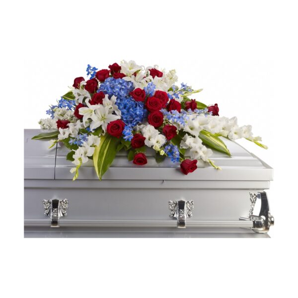Distinguished Service Casket Spray